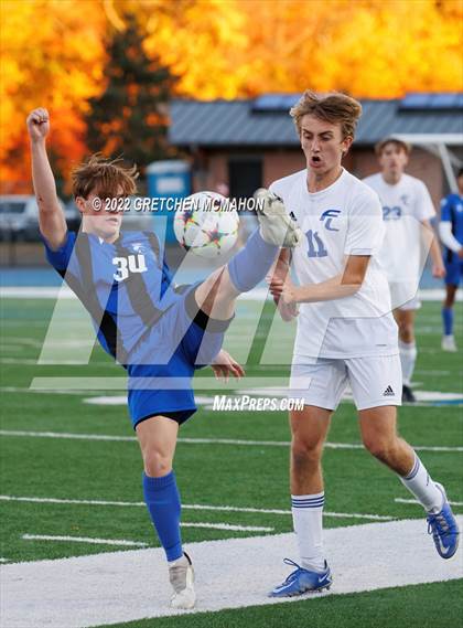 Thumbnail 1 in Ludlowe@Darien (FCIAC 1/4finals) photogallery.