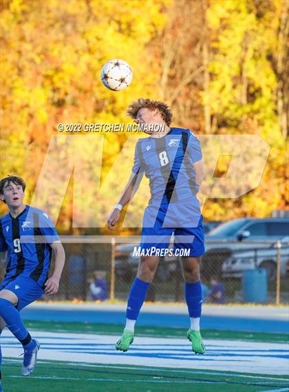 Thumbnail 3 in Ludlowe@Darien (FCIAC 1/4finals) photogallery.