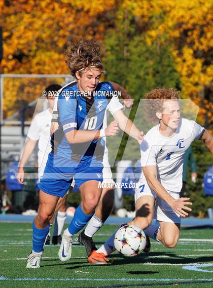 Thumbnail 1 in Ludlowe@Darien (FCIAC 1/4finals) photogallery.