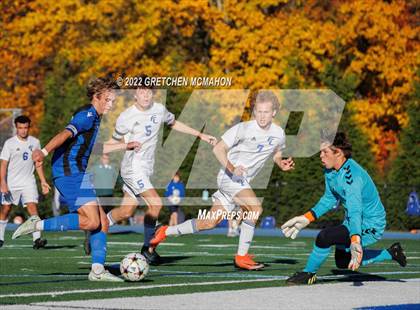Thumbnail 2 in Ludlowe@Darien (FCIAC 1/4finals) photogallery.