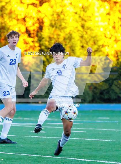 Thumbnail 1 in Ludlowe@Darien (FCIAC 1/4finals) photogallery.