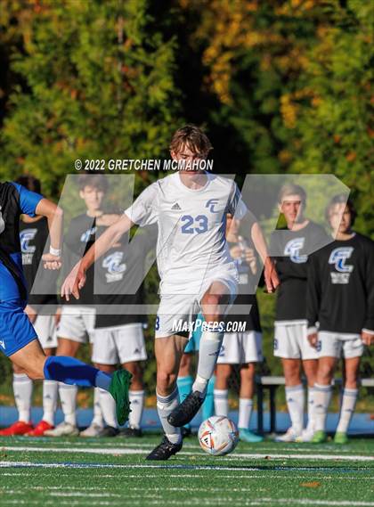 Thumbnail 3 in Ludlowe@Darien (FCIAC 1/4finals) photogallery.