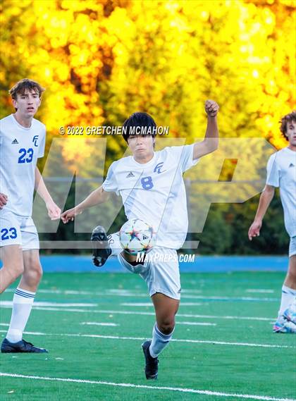Thumbnail 3 in Ludlowe@Darien (FCIAC 1/4finals) photogallery.