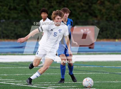 Thumbnail 3 in Ludlowe@Darien (FCIAC 1/4finals) photogallery.
