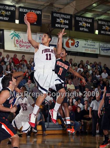 Thumbnail 1 in Winter Park vs. Findlay Prep (City of Palms Classic) photogallery.