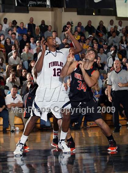 Thumbnail 3 in Winter Park vs. Findlay Prep (City of Palms Classic) photogallery.