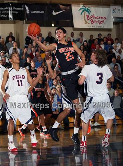 Thumbnail 3 in Winter Park vs. Findlay Prep (City of Palms Classic) photogallery.
