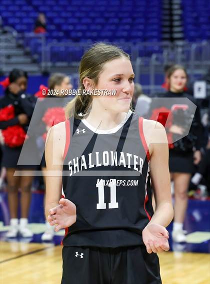 Thumbnail 3 in Huntington vs. Shallowater (UIL 3A Basketball Final Medal Ceremony) photogallery.