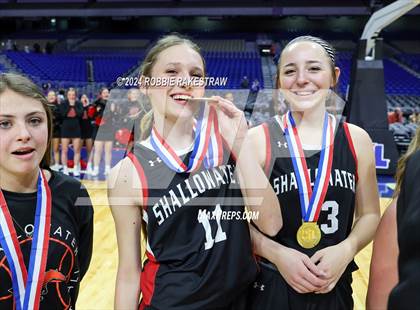 Thumbnail 1 in Huntington vs. Shallowater (UIL 3A Basketball Final Medal Ceremony) photogallery.