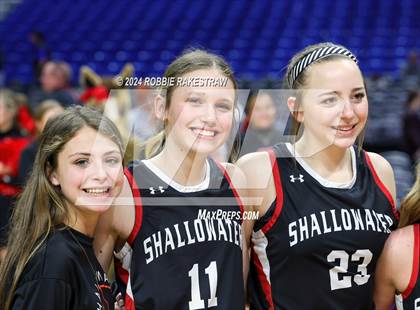 Thumbnail 1 in Huntington vs. Shallowater (UIL 3A Basketball Final Medal Ceremony) photogallery.