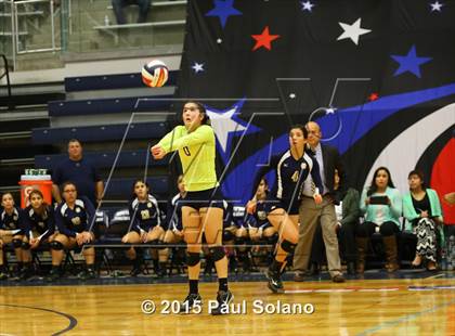 Thumbnail 2 in Holy Cross vs. Fort Bend Christian Academy  (TAPPS 4A Semifinal) photogallery.