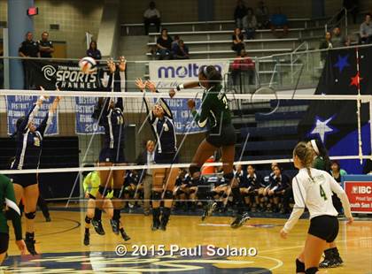 Thumbnail 3 in Holy Cross vs. Fort Bend Christian Academy  (TAPPS 4A Semifinal) photogallery.