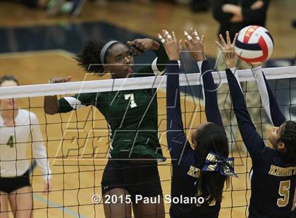 Thumbnail 2 in Holy Cross vs. Fort Bend Christian Academy  (TAPPS 4A Semifinal) photogallery.