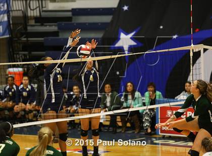 Thumbnail 3 in Holy Cross vs. Fort Bend Christian Academy  (TAPPS 4A Semifinal) photogallery.