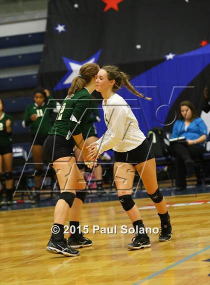 Thumbnail 2 in Holy Cross vs. Fort Bend Christian Academy  (TAPPS 4A Semifinal) photogallery.