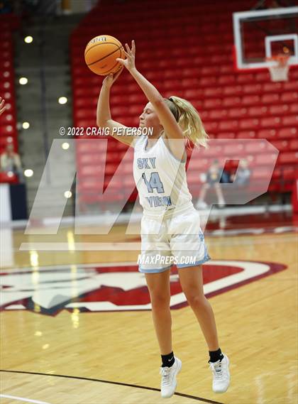 Thumbnail 2 in Sky View vs. Mountain Crest (UHSAA 4A Quarterfinal Playoff) photogallery.