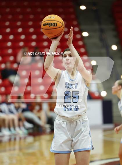 Thumbnail 2 in Sky View vs. Mountain Crest (UHSAA 4A Quarterfinal Playoff) photogallery.