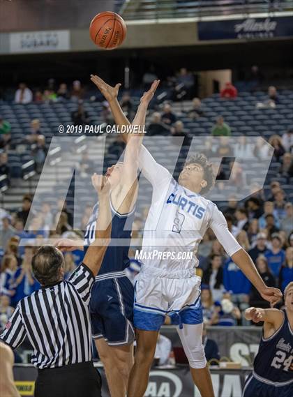 Thumbnail 1 in Glacier Peak vs. Curtis (WIAA 4A First Round) photogallery.