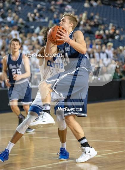 Thumbnail 3 in Glacier Peak vs. Curtis (WIAA 4A First Round) photogallery.