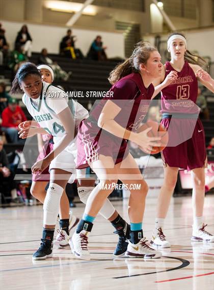 Thumbnail 2 in Cardinal Newman vs. Sacred Heart Cathedral Preparatory (West Coast Jamboree) photogallery.
