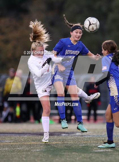 Thumbnail 2 in Webster Schroeder vs. Hilton (Section 5 Class AA Semifinal) photogallery.