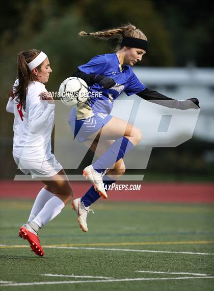 Thumbnail 2 in Webster Schroeder vs. Hilton (Section 5 Class AA Semifinal) photogallery.