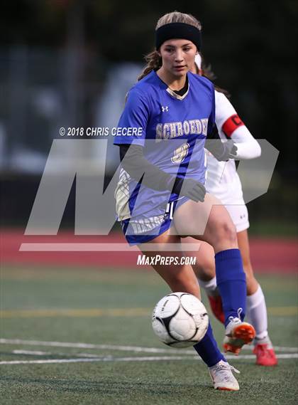 Thumbnail 1 in Webster Schroeder vs. Hilton (Section 5 Class AA Semifinal) photogallery.