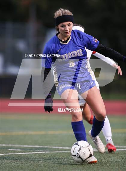Thumbnail 3 in Webster Schroeder vs. Hilton (Section 5 Class AA Semifinal) photogallery.