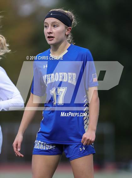 Thumbnail 2 in Webster Schroeder vs. Hilton (Section 5 Class AA Semifinal) photogallery.