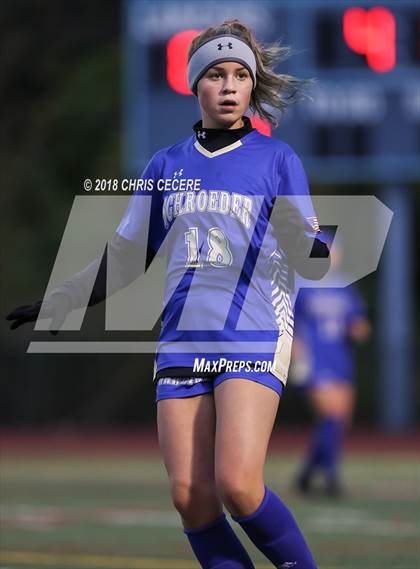 Thumbnail 3 in Webster Schroeder vs. Hilton (Section 5 Class AA Semifinal) photogallery.