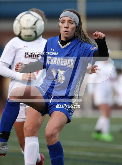 Thumbnail 3 in Webster Schroeder vs. Hilton (Section 5 Class AA Semifinal) photogallery.