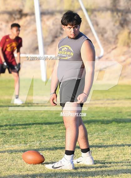 Thumbnail 3 in Highland Prep vs. NFL Yet Academy (O'Connor 7v7) photogallery.
