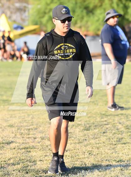 Thumbnail 3 in Highland Prep vs. NFL Yet Academy (O'Connor 7v7) photogallery.