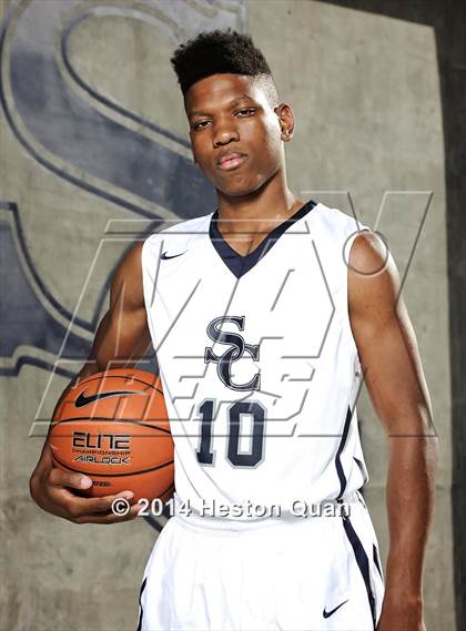 Thumbnail 1 in Sierra Canyon (Preseason Top 10 Photo Shoot) photogallery.