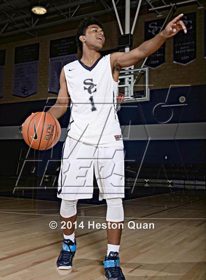 Thumbnail 1 in Sierra Canyon (Preseason Top 10 Photo Shoot) photogallery.