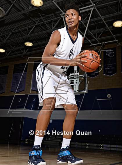 Thumbnail 1 in Sierra Canyon (Preseason Top 10 Photo Shoot) photogallery.