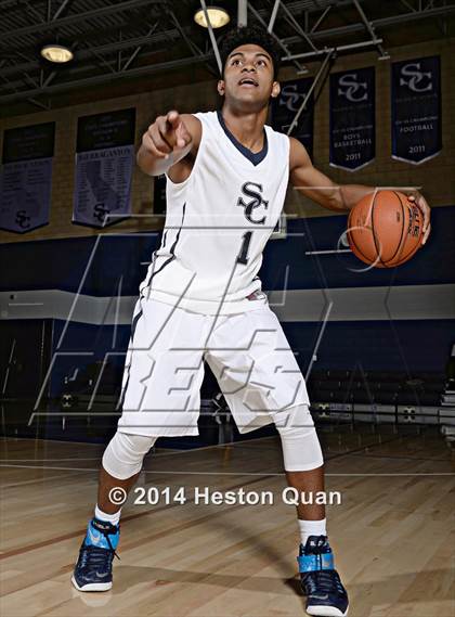Thumbnail 1 in Sierra Canyon (Preseason Top 10 Photo Shoot) photogallery.