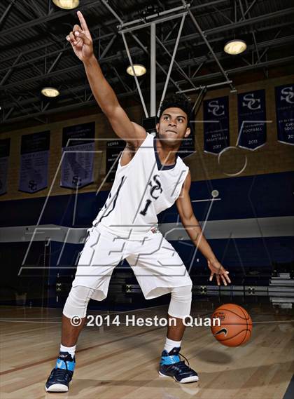Thumbnail 2 in Sierra Canyon (Preseason Top 10 Photo Shoot) photogallery.