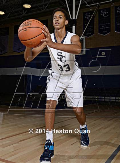 Thumbnail 1 in Sierra Canyon (Preseason Top 10 Photo Shoot) photogallery.