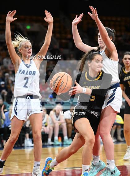 Thumbnail 2 in Valor Christian vs. Arapahoe (CHSAA 6A Great 8) photogallery.