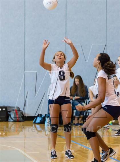 Thumbnail 2 in Yorktown vs Washington-Lee Freshman (Jr. Volleyball Brawl II Prelims) photogallery.