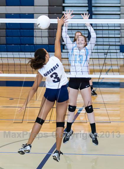 Thumbnail 1 in Yorktown vs Washington-Lee Freshman (Jr. Volleyball Brawl II Prelims) photogallery.