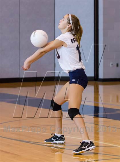 Thumbnail 3 in Yorktown vs Washington-Lee Freshman (Jr. Volleyball Brawl II Prelims) photogallery.