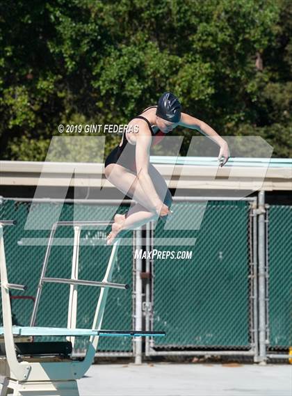 Thumbnail 1 in Diving CIF NCS Finals (Alameda Comm, Clayton Valley, Dougherty Valley, Granada, Novato, Redwood, Tamalpais) photogallery.