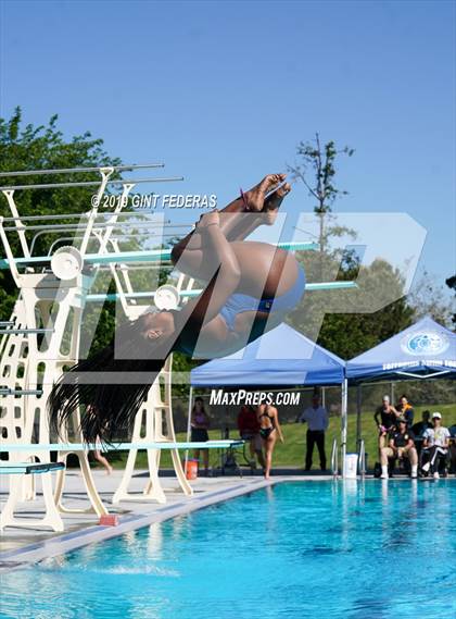 Thumbnail 1 in Diving CIF NCS Finals (Alameda Comm, Clayton Valley, Dougherty Valley, Granada, Novato, Redwood, Tamalpais) photogallery.