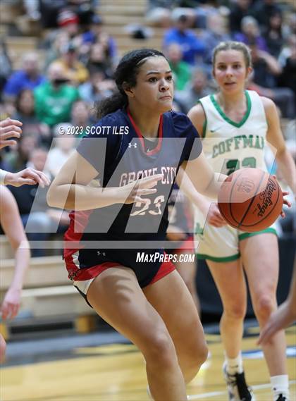 Thumbnail 1 in Grove City vs Dublin Coffman (OHSAA D1 District Final) photogallery.