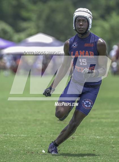 Thumbnail 1 in Lamar vs Lamar (Texas State 7 on 7) photogallery.