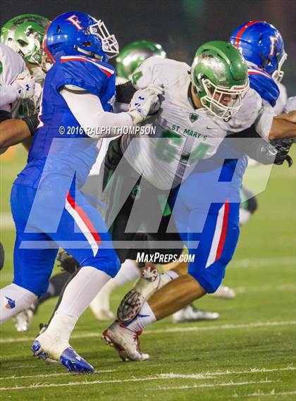 Thumbnail 2 in Folsom vs. St. Mary's (CIF SJS D1 Final) photogallery.
