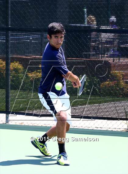 Thumbnail 1 in Shasta vs Dougherty Valley (CIF NorCal Regional Team Tennis Championships) photogallery.