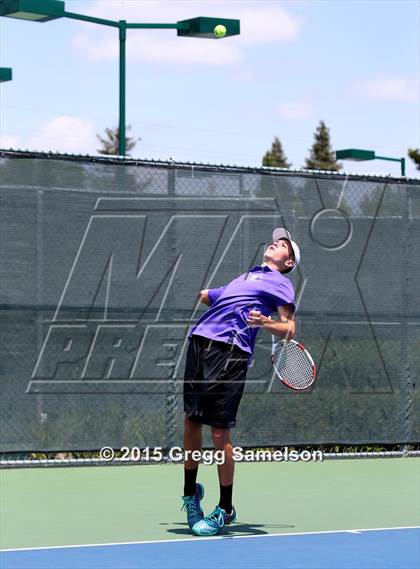 Thumbnail 1 in Shasta vs Dougherty Valley (CIF NorCal Regional Team Tennis Championships) photogallery.